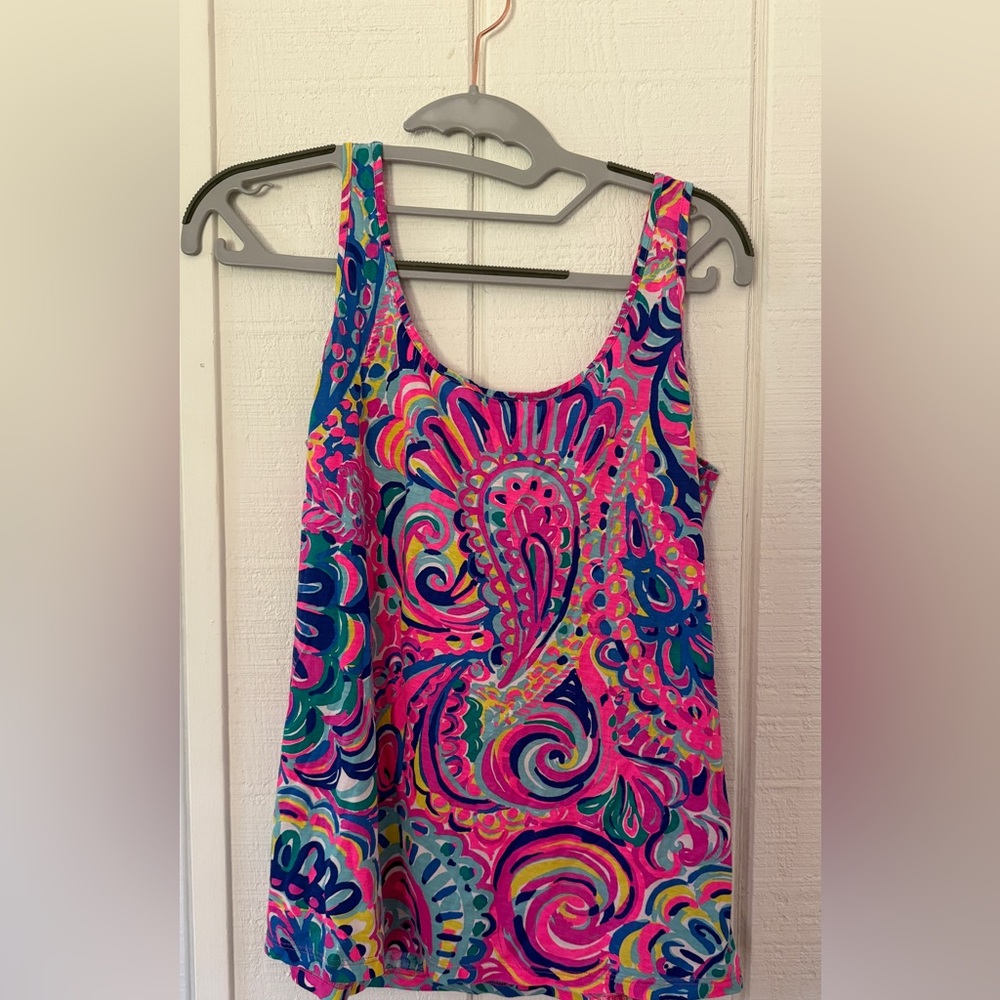 Lilly Pulitzer knit tank XS
